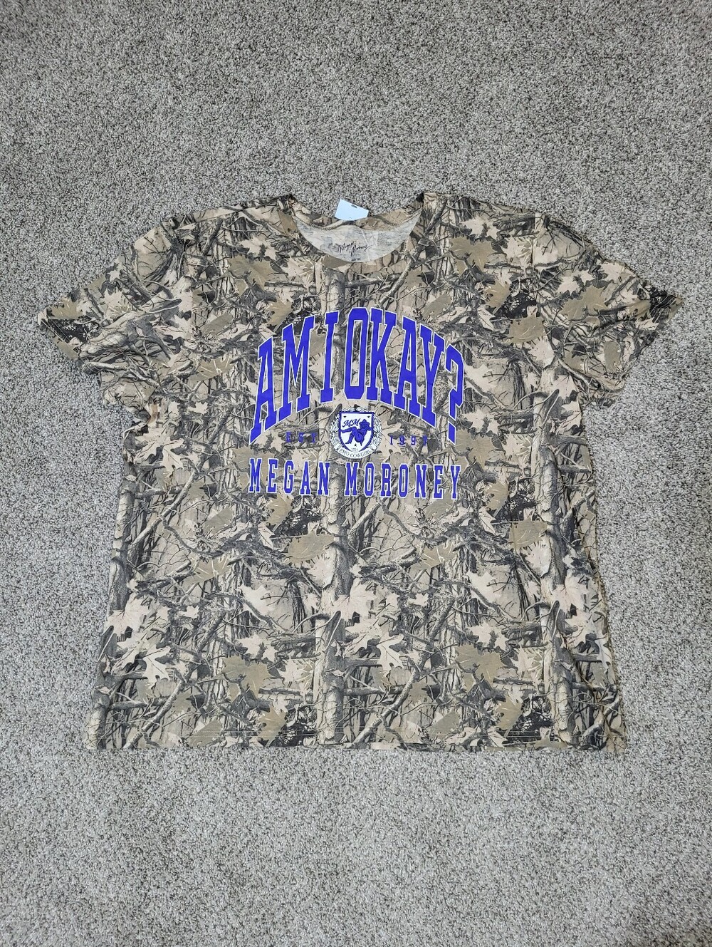 Megan Moroney Womens 3X Am I Okay Cano Country Concert Tour Tshirt Emo Cowgirl